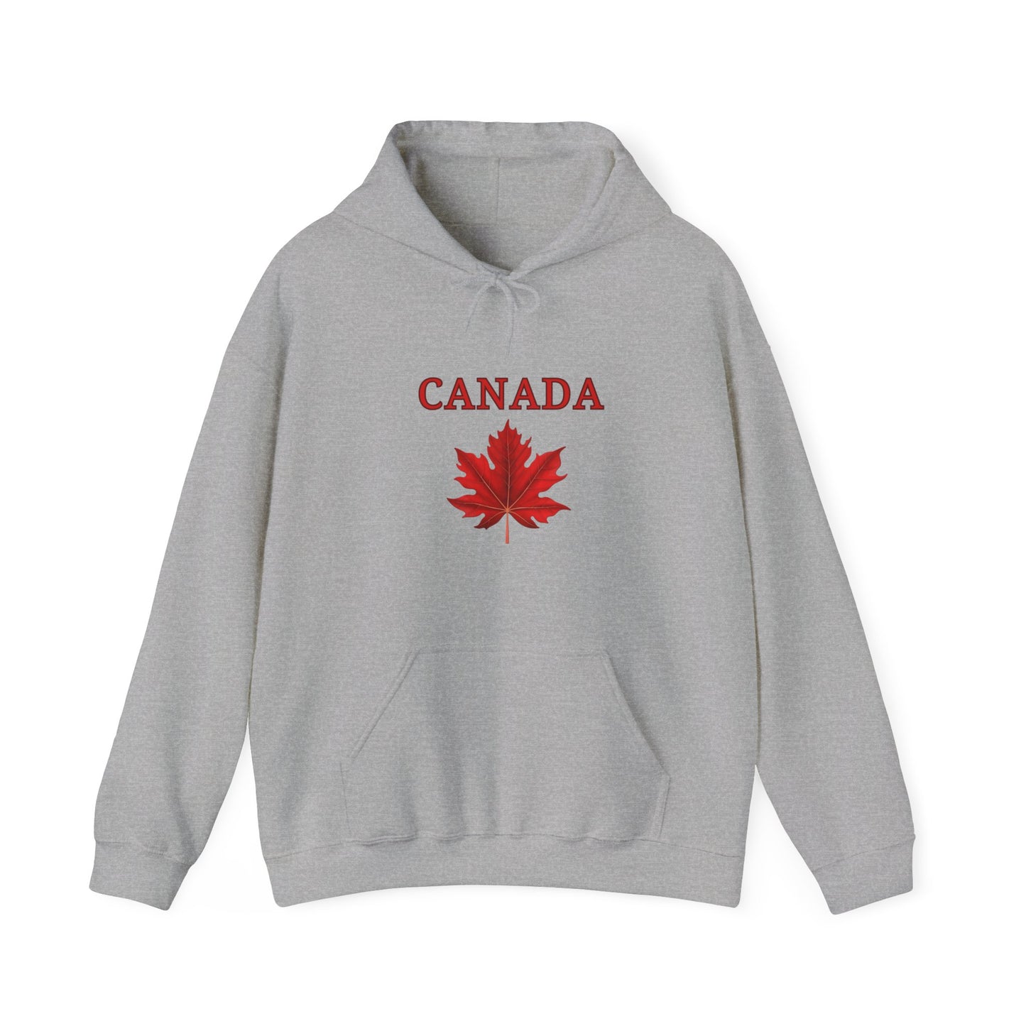 Canadian Red Maple Leaf - Unisex Heavy Blend Sweatshirt - Canadian Celebration Apparel