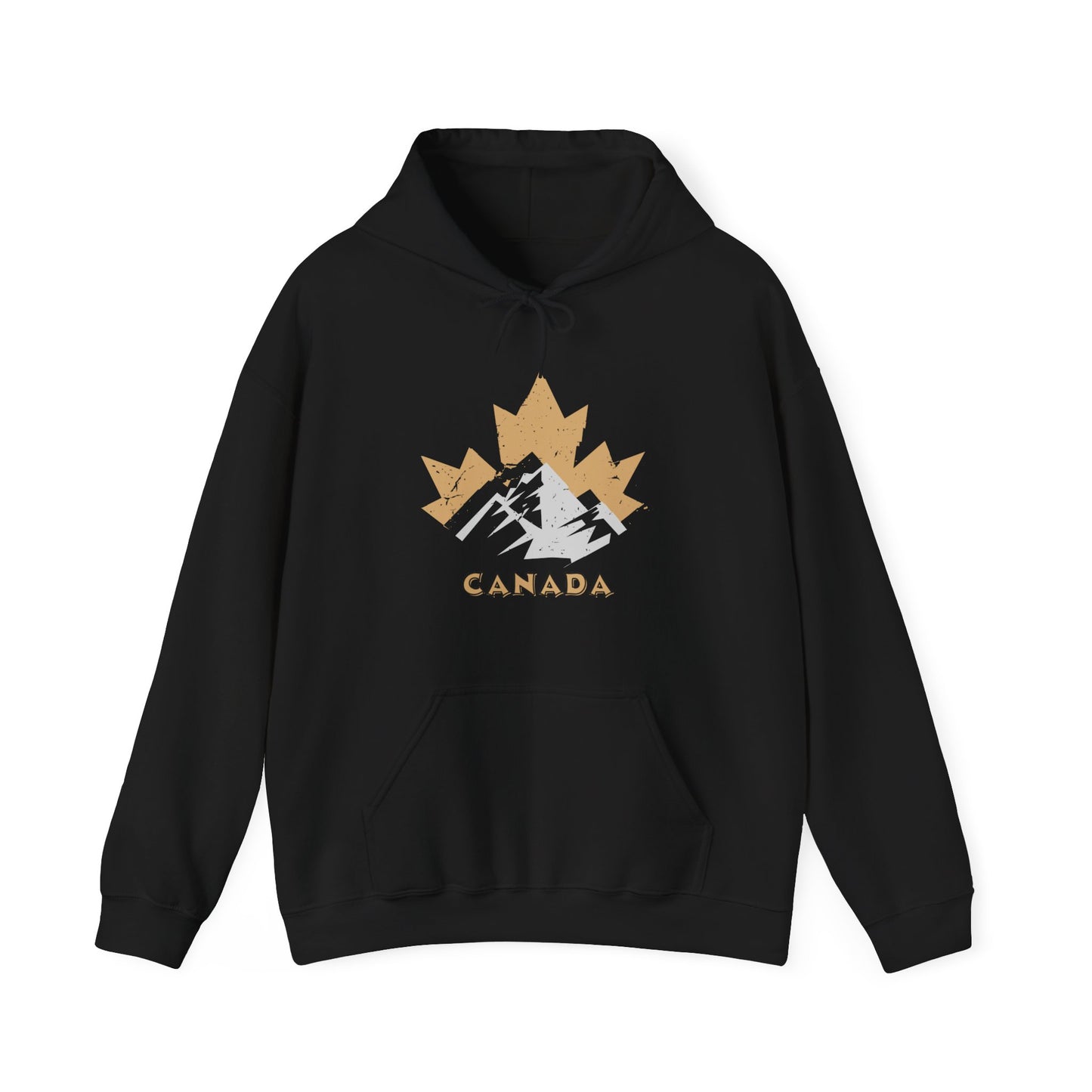 Canadian Rockies Mountain- Unisex Heavy Blended Hoodie - Perfect for Canadian Apparel