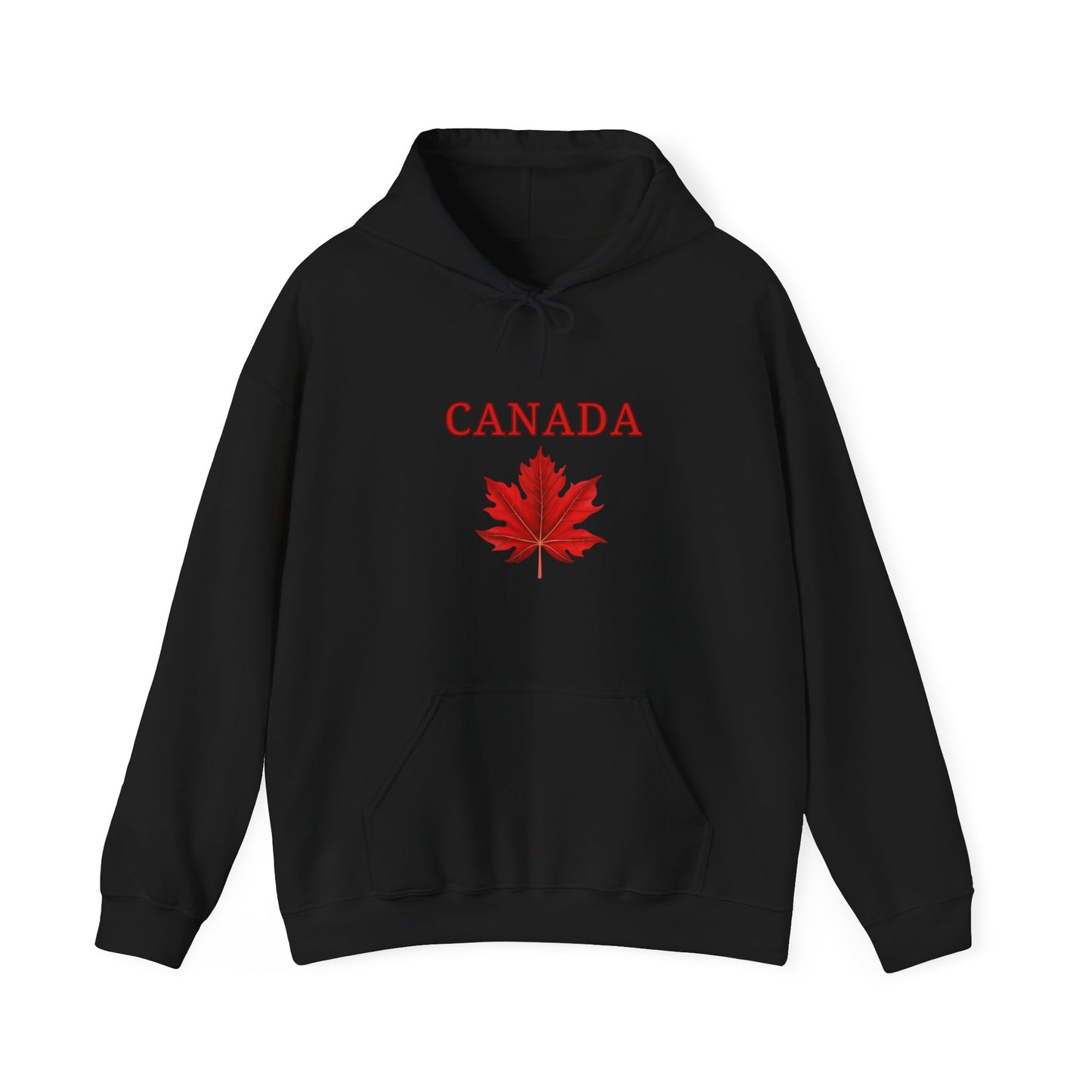 Canadian Red Maple Leaf - Unisex Heavy Blend Sweatshirt - Canadian Celebration Apparel
