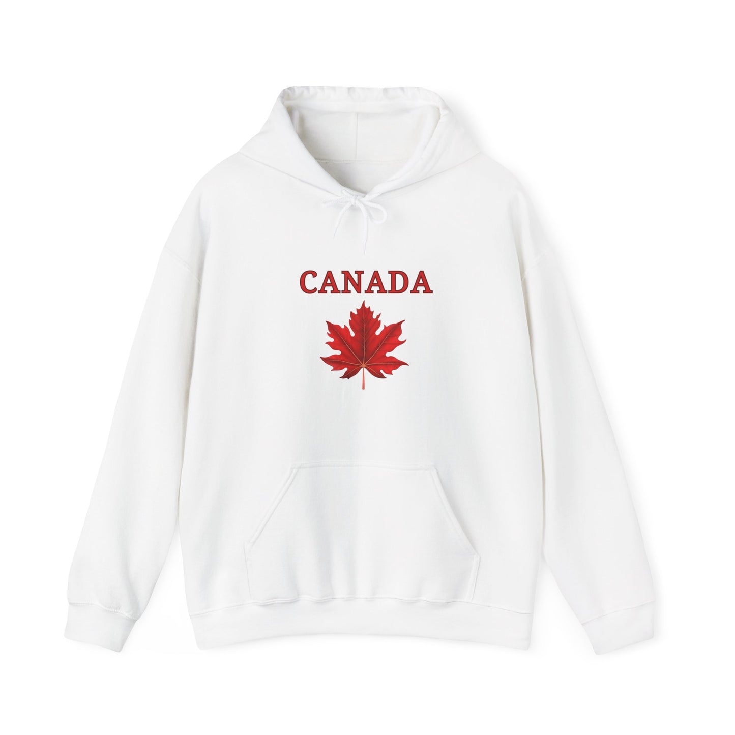 Canadian Red Maple Leaf - Unisex Heavy Blend Sweatshirt - Canadian Celebration Apparel