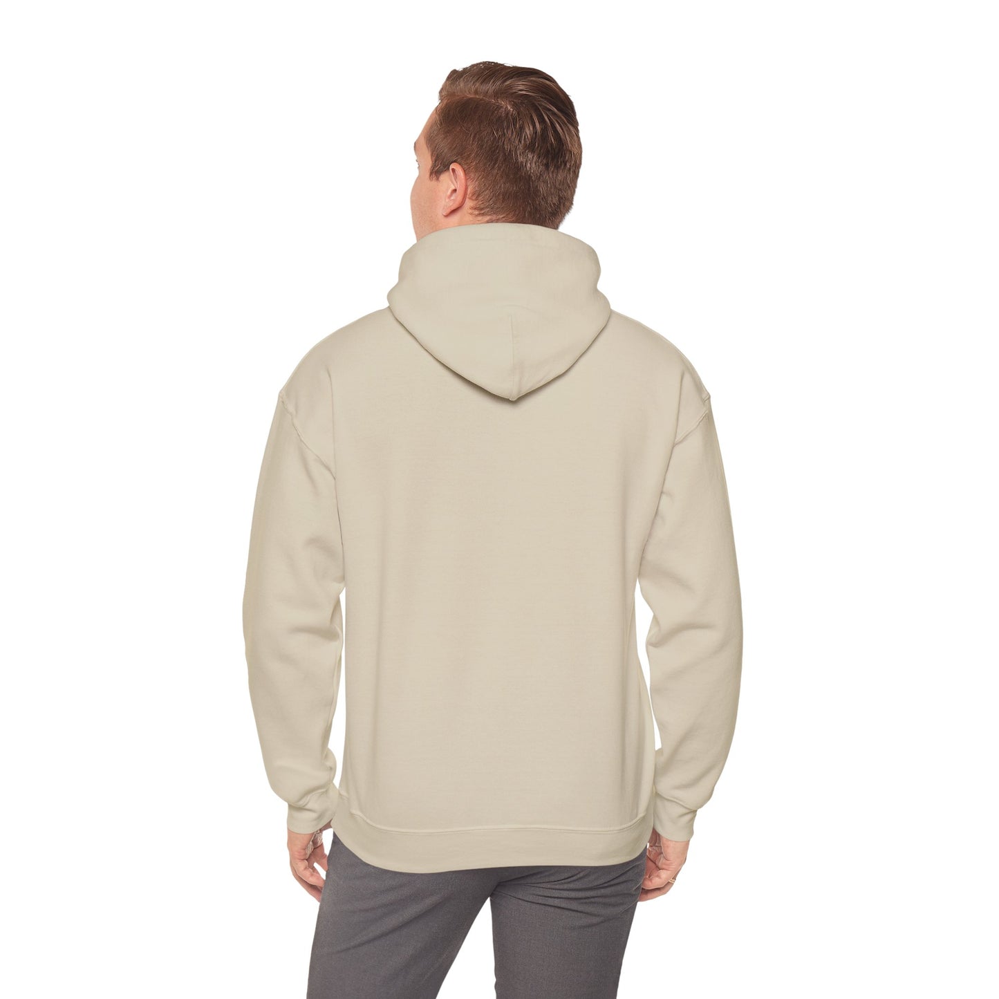 Bear Hiker - Unisex Cotton Hooded Sweatshirt - Cool and Stylish Outdoor Vibe